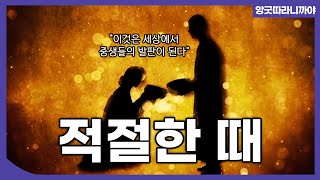 [#앙굿따라니까야] 바른 시기에 하는 보시 경 (A5:36) / 적절한 때가 있다  #애니메이션