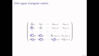 3.2.4 Triangular Matrices