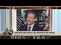 kyrie is the star of the show in brooklyn – max kellerman first take