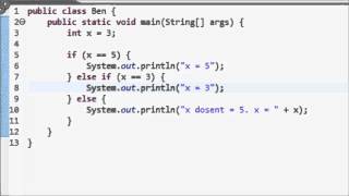 Java Programming Tutorial: Episode 6 *If Statements*