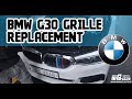 How TO BMW G30 Black Kidney Grille replace Removal Change DIY 그릴 교체 당ㅣ