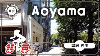 東京サイクリングカメラ 2019夏 目黒川 → 青山 → 皇居外周（永田町/桜田門）