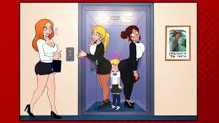 Stuck in Elevator Comic Dub