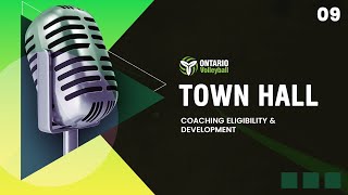 OVA Town Hall Meeting (September 14, 2020): Coaching Eligibility \u0026 Development