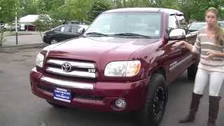 Virtual Walk Around Tour of a 2005 Toyota Tundra SR5 at Michaels Chevrolet p2607