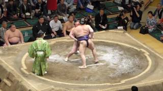 Akiseyama (0-9) - Chiyoshoma (4-5) , Sumo : Natsubasho '16