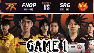 ហ្គេមទី 1: Fnatic Onic PH Vs Selangor Red Giants ការប្រកួតជើងឯកពិភពលោក MLBB M6 វគ្គ Knockout ថ្ងៃទី1