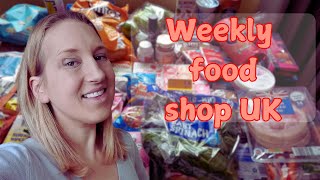 Single Mum weekly food haul on a budget from the UK