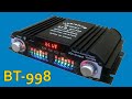 Digital Play Power Amplifier 4CH BT 998
