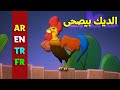 الديك بيصحى باللغات الأربع  (العربية - الإنجليزية - التركية - الفرنسية ) - قناة بلبل BulBul TV
