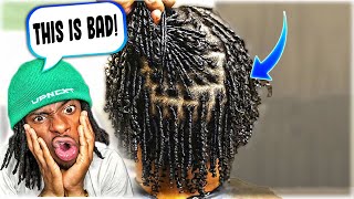 @greatlocs Don't Start Your Dreadlocks Like This! REACTION!