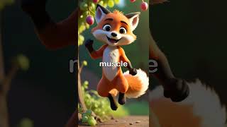 The Fox and the Grapes #shorts #viralvideo #trending #kids #subscribe #story