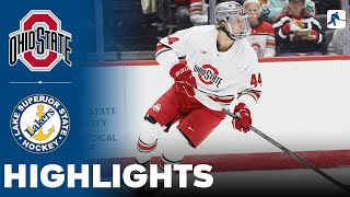 Ohio State vs Lake Superior State | NCAA College Hockey | Highlights - November 01, 2024