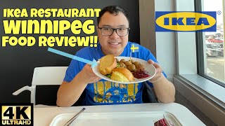 CANADIAN FILIPINO TRIES IKEA FOOD FOR THE FIRST TIME IN WINNIPEG 🇨🇦🇵🇭🇸🇪🧆!! [4K]