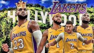 LEBRON JAMES SIGNS 4YRS TO THE LA LAKERS !!! WILL THE LAKERS TRADE LONZO BALL ? (NBA 2K18 GAMEPLAY)