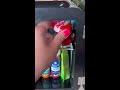 restocking the mini fridge with some pre and post workout snacks asmr restock refill minifridge