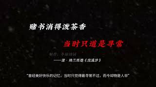 你心中有哪一首年少时读不懂，现在读懂了的诗句#古诗词 #美文字 #那些美丽的文字