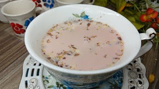 Kashmiri Chai Recipe | Pink Tea Recipe | Shadiyoo Wali Gulabi Chai | Authentic \u0026Perfect Pink Tea