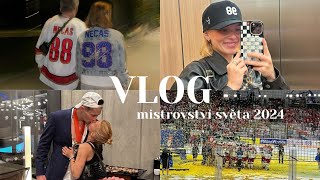 VLOG - MISTROVSTVÍ SVĚTA V HOKEJI 2024, jak jsme do teď bydleli?