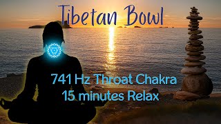 Solfeggio 741 Hz 15 mins Relax/Meditation, awakening, intuition, expressions, solutions