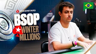 BSOP Winter Millions: Main Event - MESA FINAL | Pokerstars Brasil