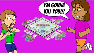 Dora Beat up Gina over Monopoly and Gets Grounded.