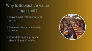 Economic Ideas Series: What is Subjective Value?