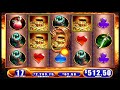 ★★jackpot handpay★★$125 bets★★sabertooth high limit slot machine bueno dinero museum slots wms