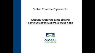 Globinar Featuring Cross-cultural Communications Expert Rochelle Kopp