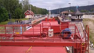 Lock #6 in Trollhattan Canal | Lilla Edet Sweden