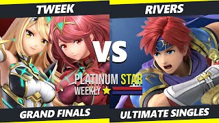 PSW S15:W5 GRAND FINALS - Rivers (Roy, Chrom) Vs. Tweek (Pyra Mythra, Diddy Kong) SSBU Ultimate