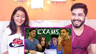 INDIANS react to STUDENTS AUR EXAMS | Shahveer Jafry ft. Zaid Ali