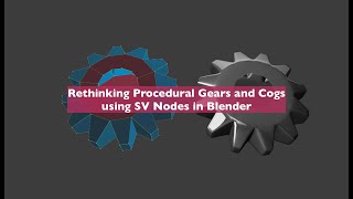 LIVENODING X Rethinking Procedural Gears Using SV Nodes