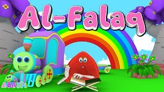 Animation 3D Juz Amma Al - Falaq | Recite Quran with Battar Train Hijaiyah | ABATA Channel