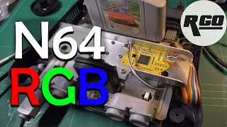 Let's RGB Mod an N64! [Tim Worthington's N64RGB]