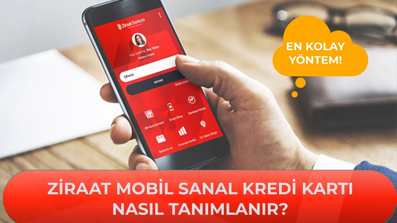 Ziraat Bankası Sanal Kart Nasıl Oluşturulur? Ziraat Mobilden Sanal Kart ...