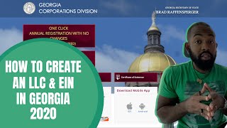 How to Create An LLC & EIN in Georgia 2021