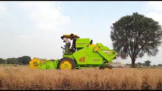 Multicrop Mini Harvester om Agro Equipment waluj Auranagbad call 9881510419