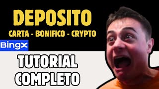 Come DEPOSITARE €€€ su BingX con Carta, Bonifico o Crypto   TUTORIAL COMPLETO STEP BY STEP