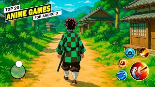 Top 20 Best Anime Games For Android Ios 2025 Chrisgamer En Mp3 Music ...