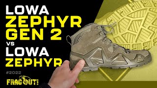 LOWA Zephyr Gen 2 vs LOWA Zephyr - porównanie