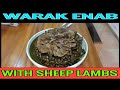 WARAK ENAB / STUFFED GRAPE LEAVES with GRIND MEAT and RICE / ARABIC RECIPE / HOMEMADE COOKING FOOD