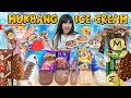 DISTA MUKBANG SEMUA BERBAGAI ICE CREAM ENAK😍!! PALING BANYAK RASA COKLAT🤩 #viralvideo #shorts