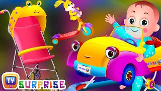 Surprise Eggs Toys - BABY Vehicles for Kids | Stroller, Baby Walker & more | ChuChu TV Egg Surprise