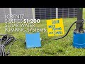 LORENTZ S Series: S1-200 Submersible Solar Water Pumping Systems.