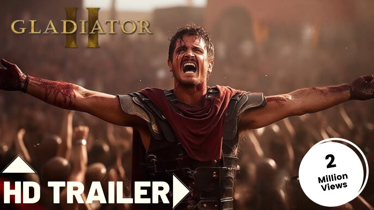 Gladiator 2: Officical Trailer (2024) Paramount | Pedro Pascal, Paul ...