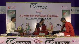 Maarga Festival 2018 l Vani Ramamurthi  l Carnatic Vocal Concert l 26th Dec 2018 l Day 01