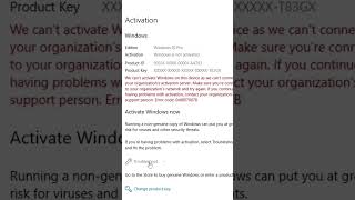 How to activate windows for free | activate windows for free-solve windows activation || #shorts