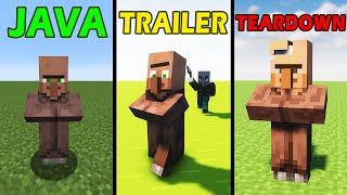 Java vs Trailer vs Teardown