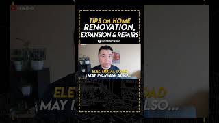 Get an Electrical Engineer | Tips on Renovation #ArkiTOK #ArkiTALK #KarloMarko #ArchitectKarlo